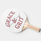 Grace & Grit voor de stoere dame Tafeltennisbatje (Zijkant)