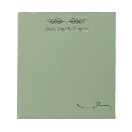 Grace & Growth Daily Affirmation Notitieblok