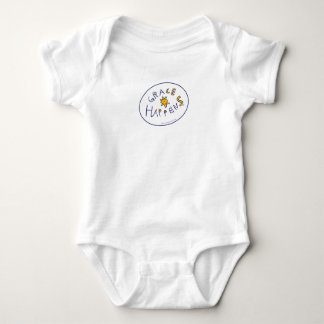 Grace Happens Baby Bodysuit