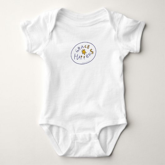 Grace Happens Baby Bodysuit (Voorkant)