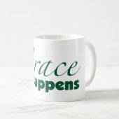 Grace Happens Koffiemok (Voorkant rechts)