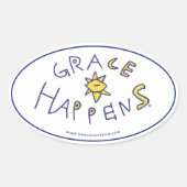 Grace Happens Stickers (Voorkant)