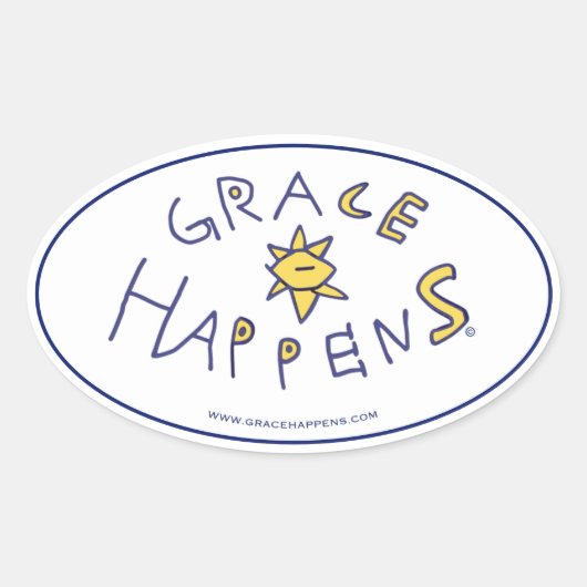 Grace Happens Stickers (Voorkant)