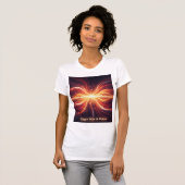 Grace Has A Pulse Abstract Energy Art T-shirt (Voorkant volledig)