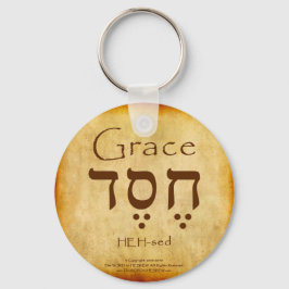 GRACE HEBREW SLEUTELHANGER