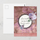 Grace herschreef mijn verhaal Floral Tropica Brief Briefkaart (Voorkant / Achterkant)