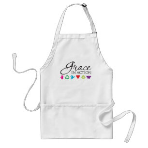 Grace in Action Apron Standaard Schort