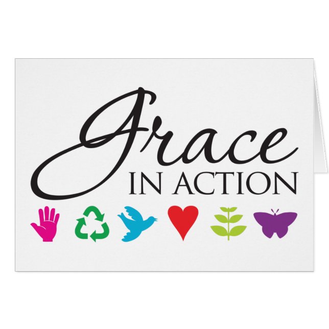 Grace in Action Card (Voorkant Horizontaal)