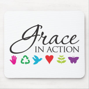 Grace in Action - Gepersonaliseerd Muismat
