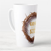 Grace in Every Step Latte Mok (Linkerhoek)