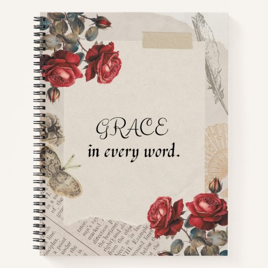 Grace - in every word notitieboek (Voorkant)