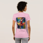 Grace in Motion Ballet Ballerina T-shirt (Achterkant volledig)