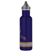 Grace in Motion: De silhouetten van snelheid Waterfles (Rechts)