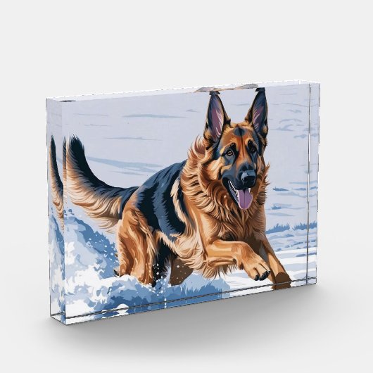 Grace in Motion: Elzasser bij het water Fotoblokken (Links)