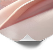 Grace in Motion Gazelle and Butterflies Fantasy  Perfect Poster (Hoek)