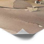 Grace in Silence: Traditional Kimono Elegance Poster (Hoek)