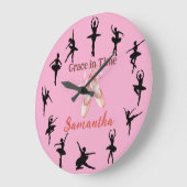 Grace in Time - Personalized Ballet Dancer Grote Klok (Hoek)