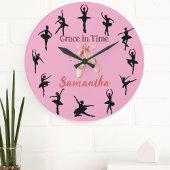 Grace in Time - Personalized Ballet Dancer Grote Klok