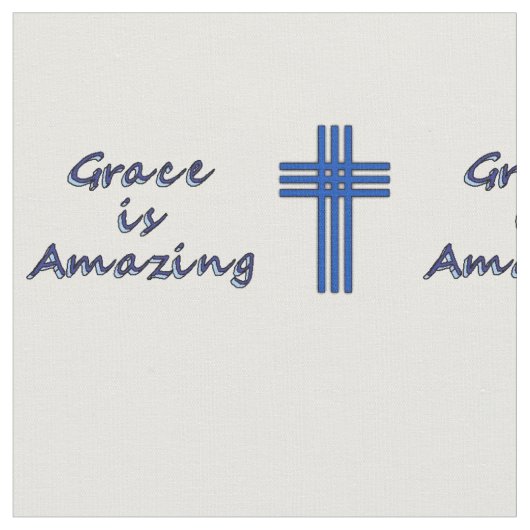 Grace is Amazing Stof (Close Up)