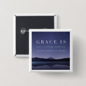 Grace is Button (Voorkant /achterkant)