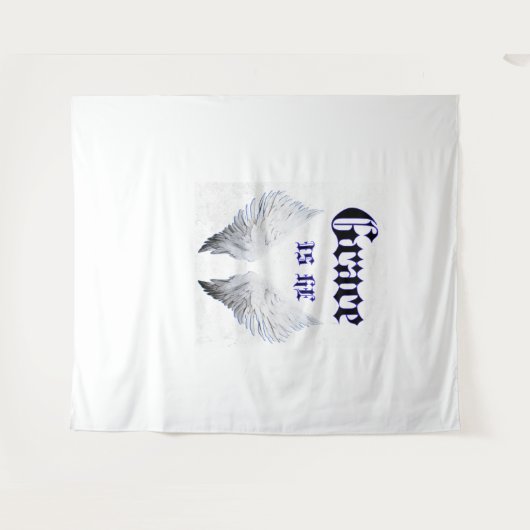 Grace is hij wandkleed (Voorkant (horizontaal))