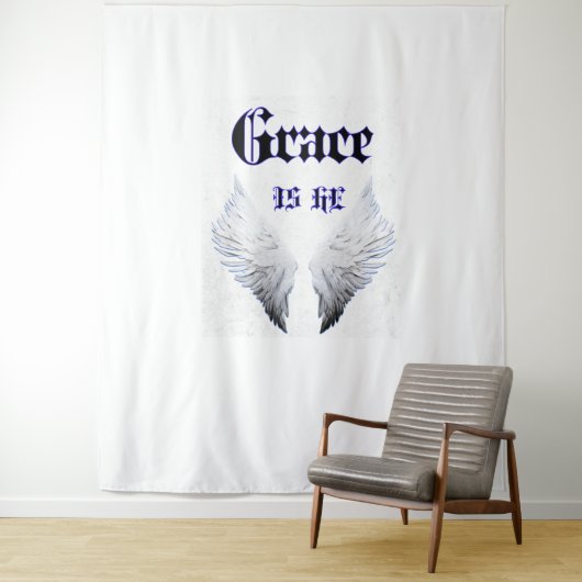 Grace is hij wandkleed (In situ)