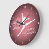 Grace is mijn penseel (dans) grote klok (Hoek)