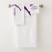 Grace is mijn set voor penseelhanddoek bad handdoek (Insitu)