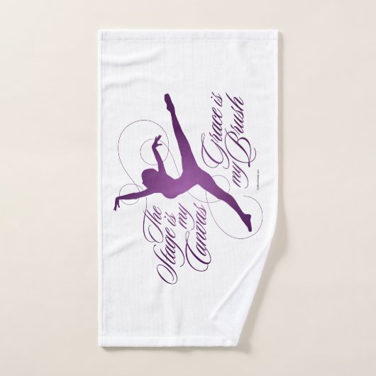 Grace is mijn set voor penseelhanddoek bad handdoek (Handdoek)