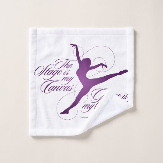 Grace is mijn set voor penseelhanddoek bad handdoek (Wasdoekje)