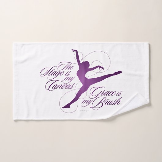 Grace is mijn set voor penseelhanddoek bad handdoek (Handdoek)