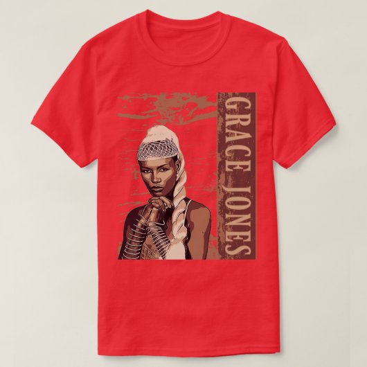 Grace Jones T-shirt (Design voorkant)
