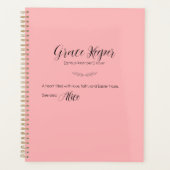 Grace Keeper Gepersonaliseerde Paashaas Planner (Voorkant)