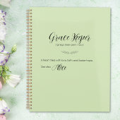 Grace Keeper Pasen Planner - Lime Crème Kaft