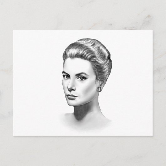 Grace Kelly Briefkaart (Voorkant)
