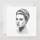 Grace Kelly Feestdagenkaart (Voorkant)