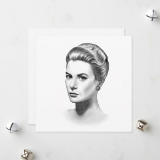 Grace Kelly Feestdagenkaart