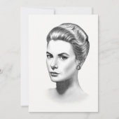 Grace Kelly Feestdagenkaart (Voorkant)