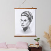 Grace Kelly Hangend Wandkleed (Slaapkamer)