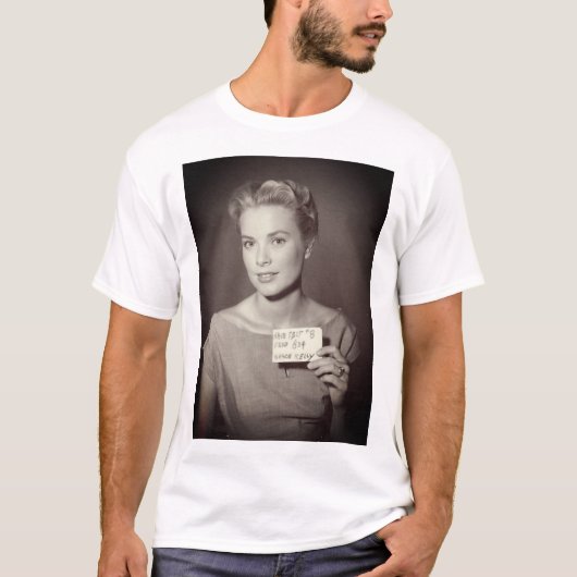 Grace Kelly T-shirt (Voorkant)