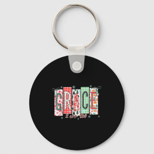 Grace Kerstmis Kerstman Coquette Strik Vrouwen Mei Sleutelhanger