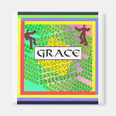 GRACE koelkast Magnet (Voorkant)