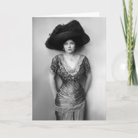 Grace La Rue, omstreeks 1900 Kaart (Voorkant)