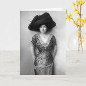 Grace La Rue, omstreeks 1900 Kaart (Gele Bloem)