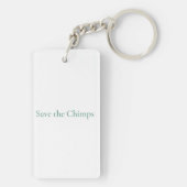 Grace, lid van Ron's familie Sleutelhanger (achterkant)