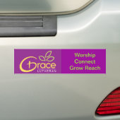 Grace Lutheran Bumpersticker (Op auto)
