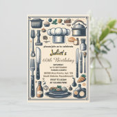 grace Mannen Mannelijk Adult Diner Elegant 60e Ver Kaart (Staand voorkant)