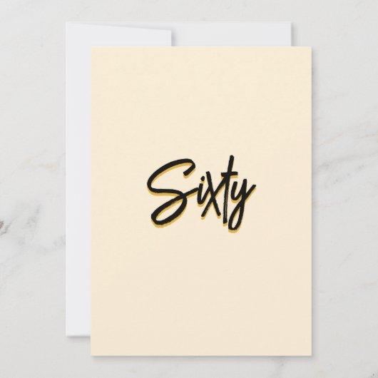 grace Mannen Mannelijk Adult Diner Elegant 60e Ver Kaart (Achterkant)