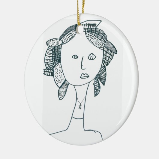 Grace Miller-Hecht Keramisch Ornament (Links)