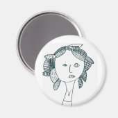 Grace Miller-Hecht Magneet (Voorkant / Achterkant)